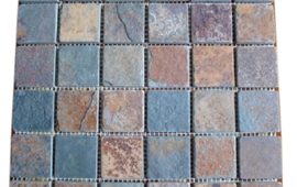 锈板马赛克